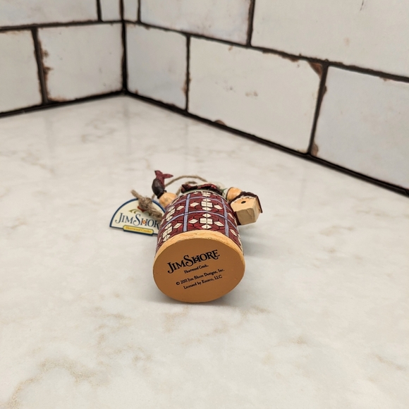 Jim Shore Santa/Cardinals/Birdhouse Hanging Ornament - Picture 6 of 7